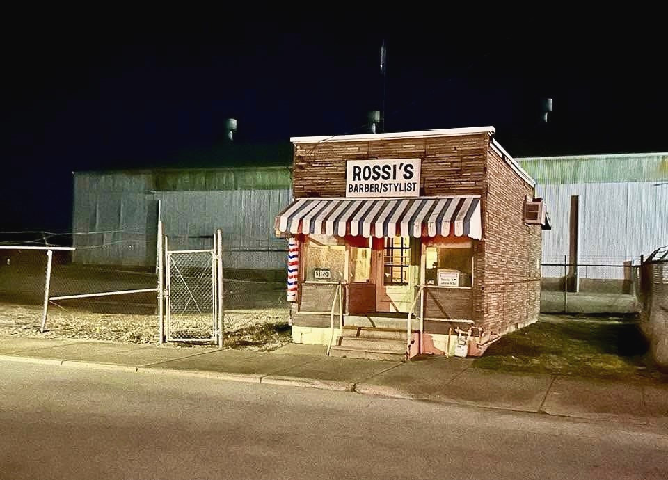 "Rossi's Barber Shop" by Greg Clary